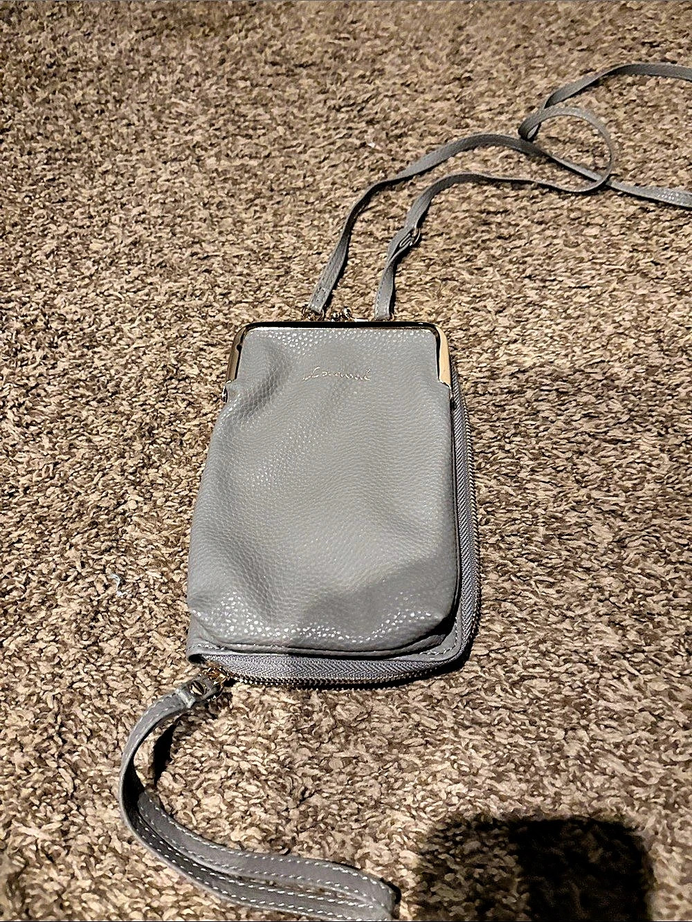 Lug Gray Crossbody Bag